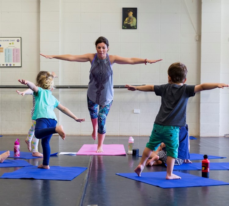 Kids classes at Bearfoot Bubs Yoga 