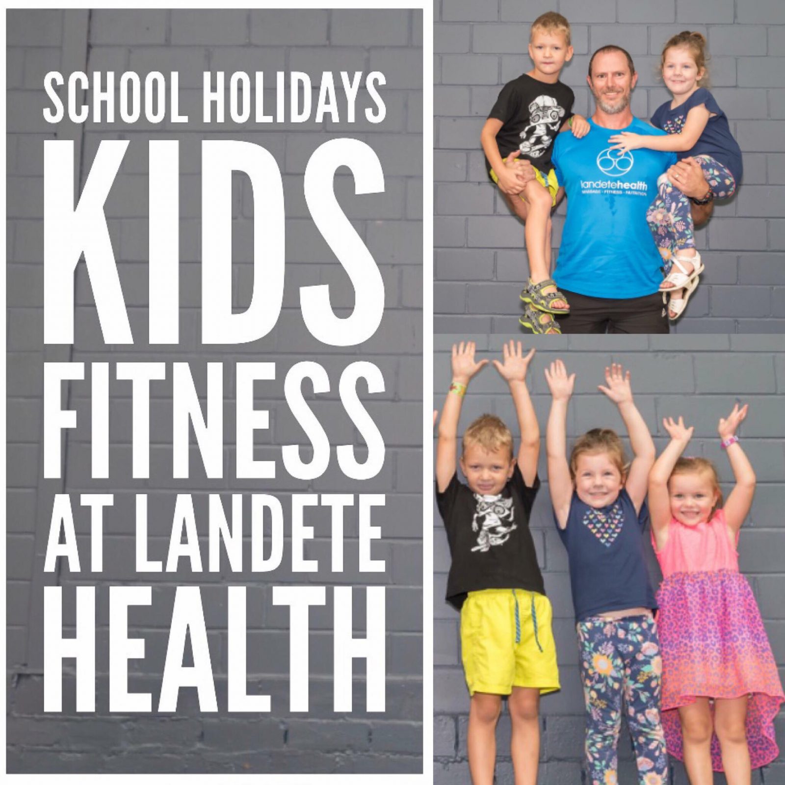 Landete School Holidays Kids Fitness at Erina