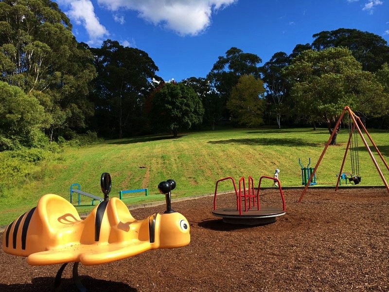 Bushlands Reserve Park Springfield | Playing in Puddles