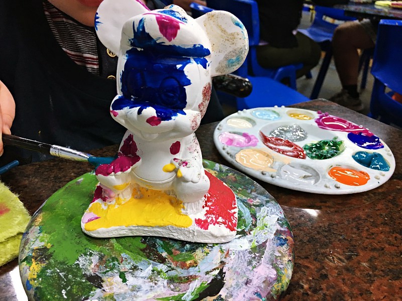 Enjoy crafty, messy fun at Art Barn Plaster Painting in Gosford!