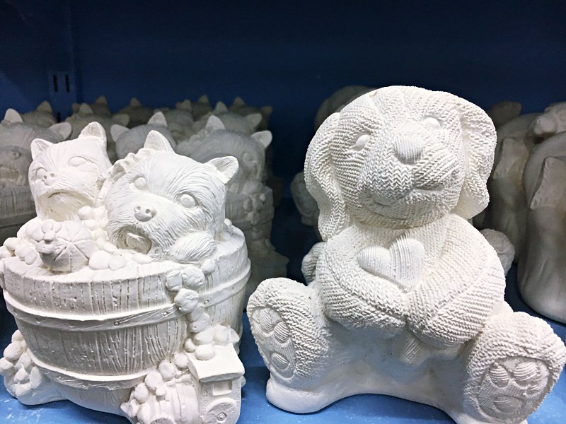 plaster craft figurines