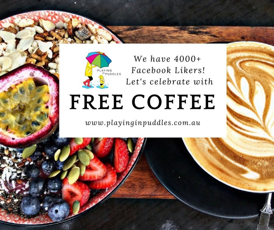 FREE coffee for our 4000+ Fabulous Facebook Likers!