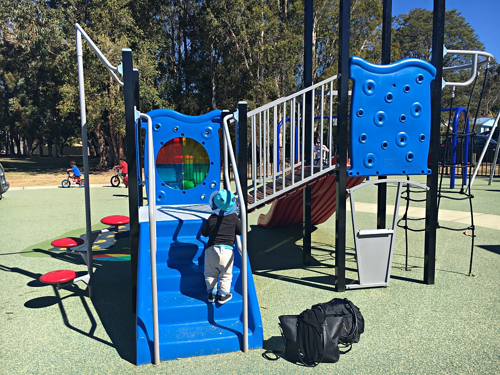 Kurraba Oval Toddler Zone Berkeley Vale | Playing in Puddles