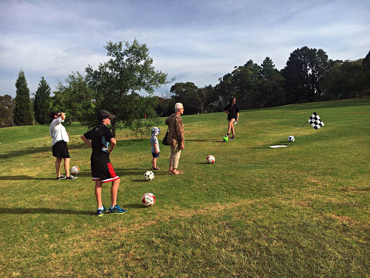 FootGolf Fun at Mangrove Mountain Memorial Club and Golf Course