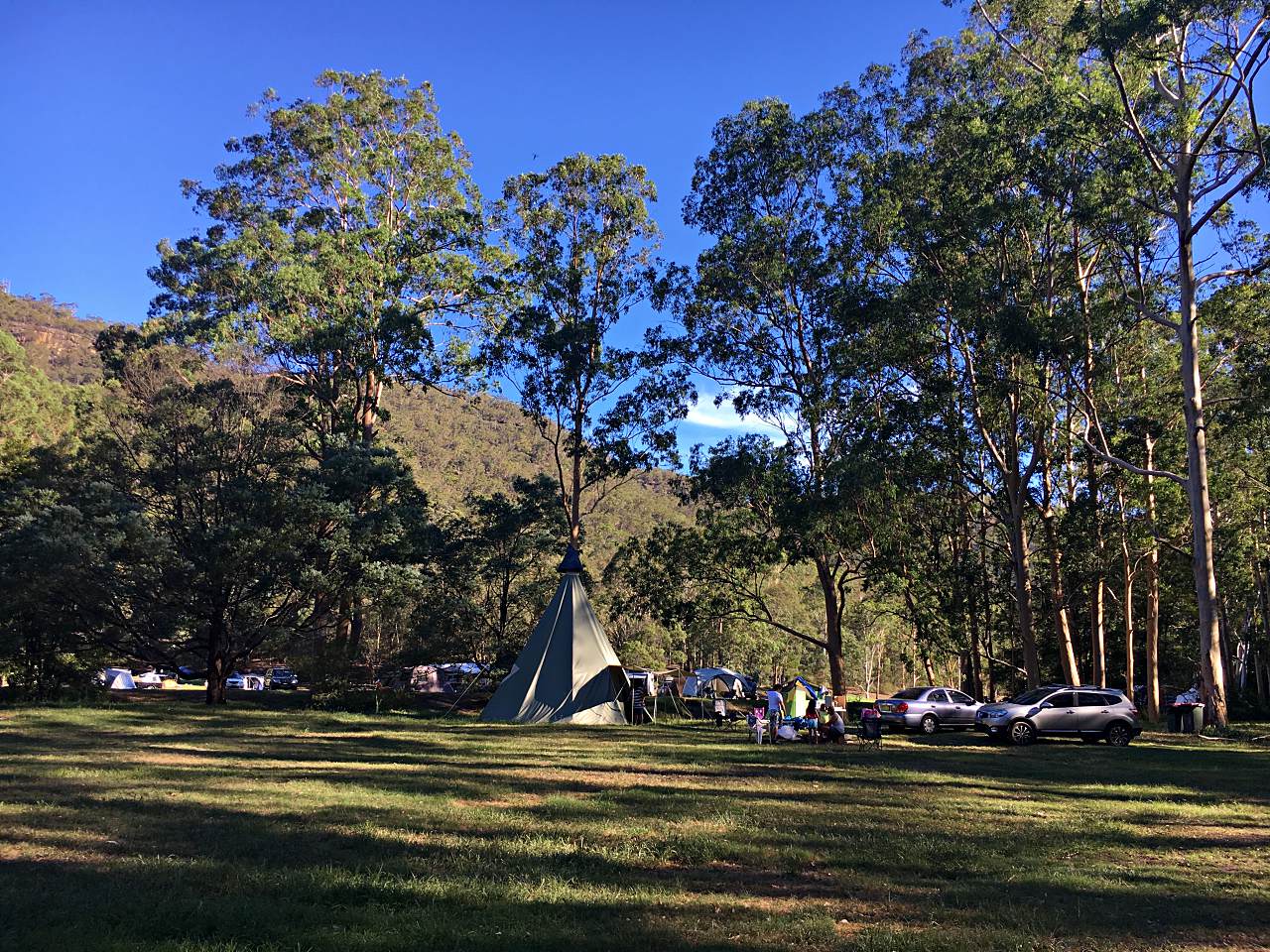 Camping at Glenworth Valley
