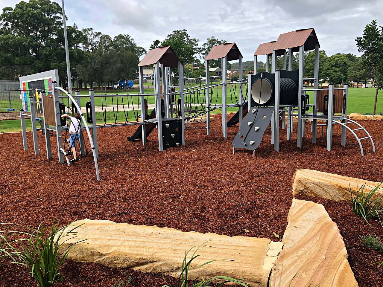 Make the Most of the Space at the Alan Davidson Oval Playground in Wyoming