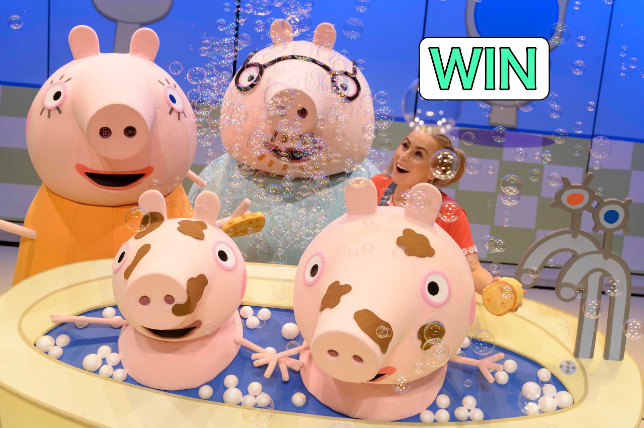 Closed – WIN a Family Pass to “Peppa Pig’s Surprise” show