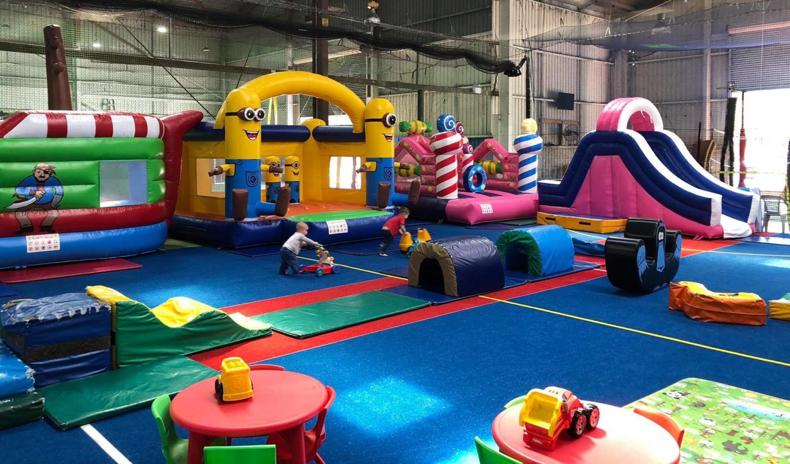 Play Centre at Kincumber Indoor Sports | Playing in Puddles