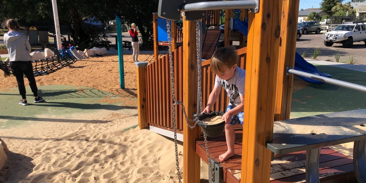 New Playground at Heazlett Park, Avoca