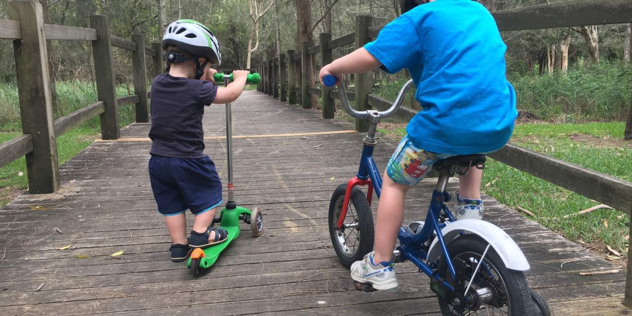 The Coast’s Best Bike Paths and Scooter Tracks for Kids