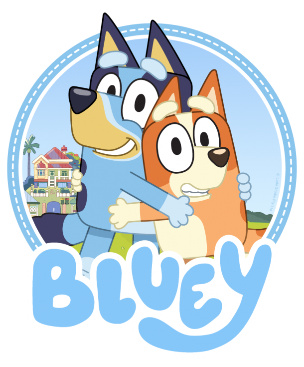 Bluey_Badge_Sisters1 - Playing in Puddles