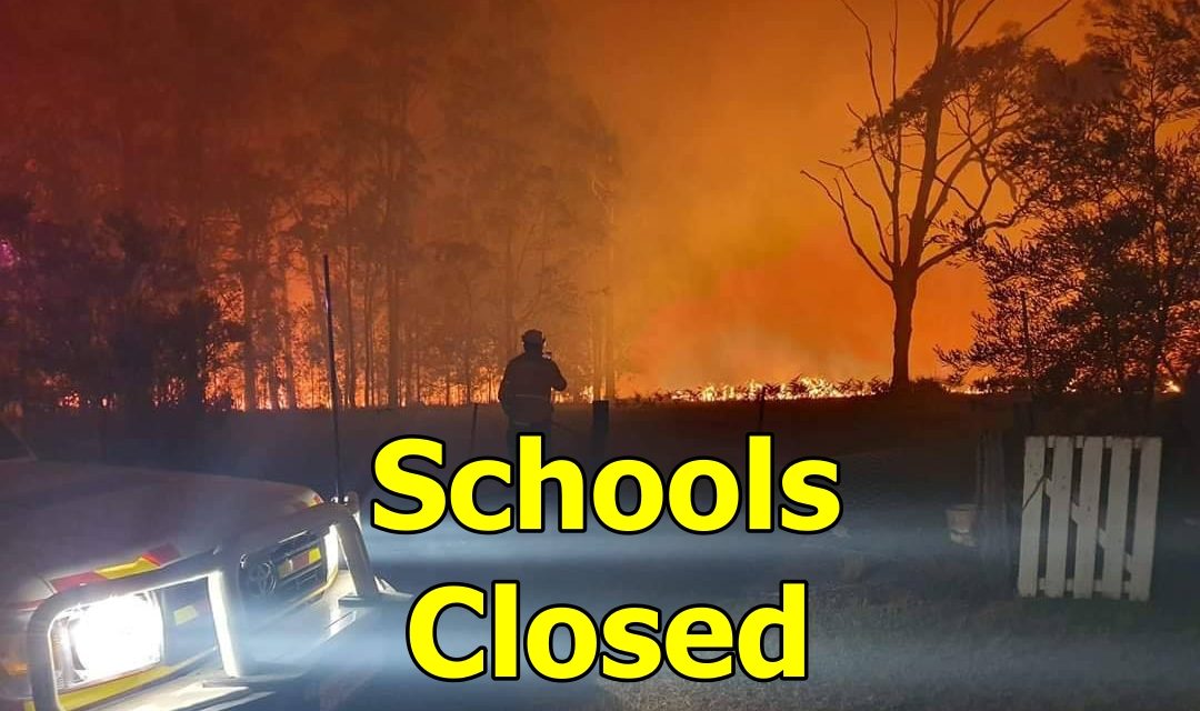 Some Central Coast schools closed due to bushfires