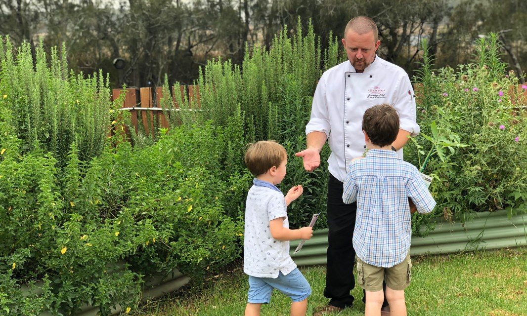 Experience “Mini Chefs Into the Garden” at Crowne Plaza Hunter Valley