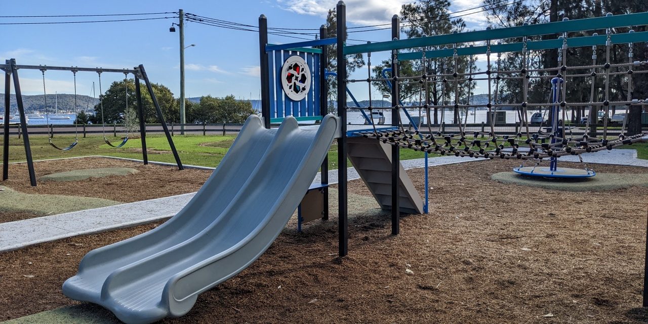 Check Out the NEW Blue Play Equipment at Jirramba Reserve Playground, Saratoga!