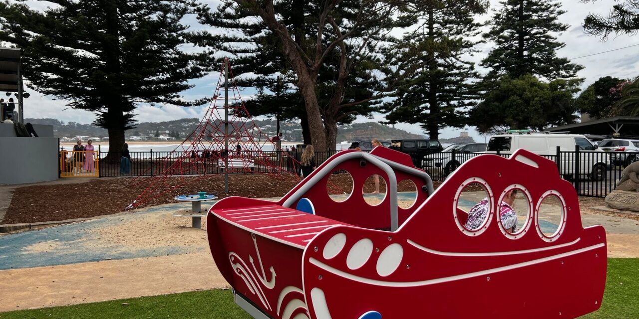 Check out the playground upgrade at Avoca Beach Ross Park!