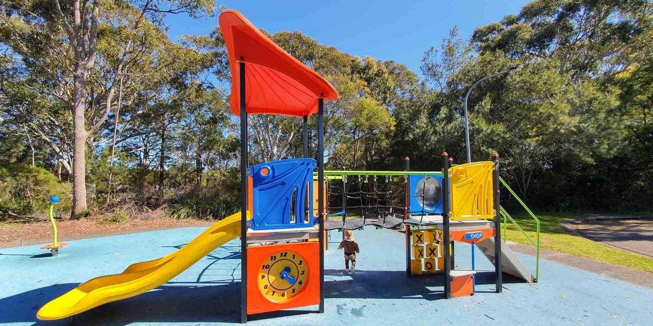 Explore this Brightly Coloured Playground at Mootay Close in Buff Point