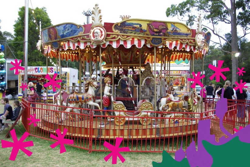 Winter in the Domain - Carousel