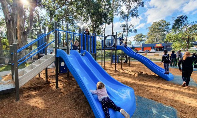 Check out the fun NEW playspace at John Peter Howard Reserve, San Remo!