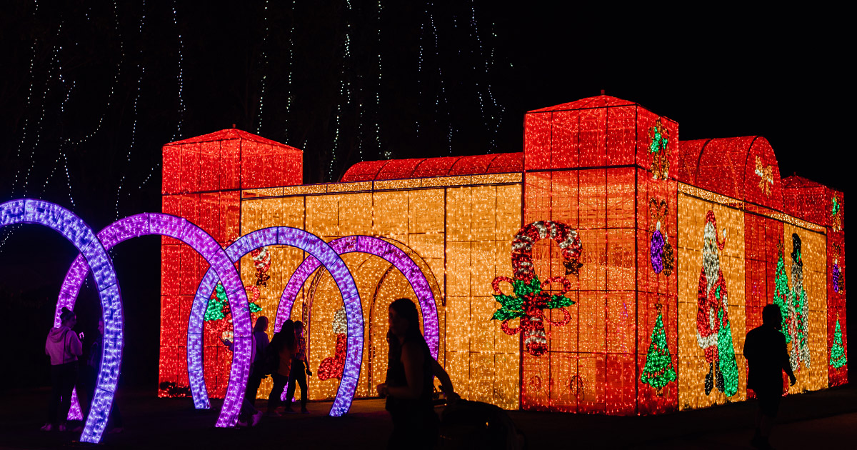 Hunter Valley Gardens Christmas Lights Spectacular 2021