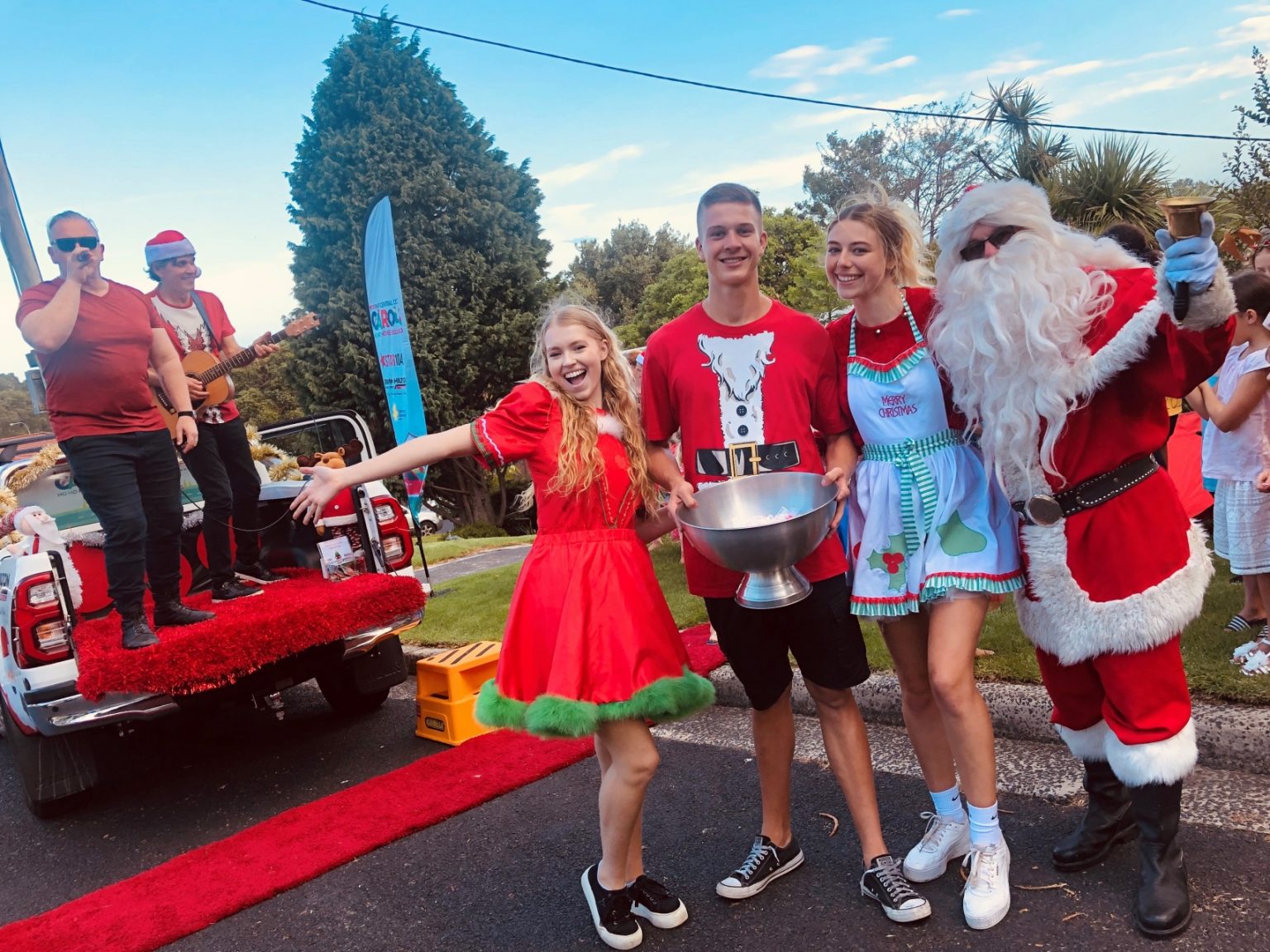 Central Coast Christmas Carols and Festive Events Playing in Puddles