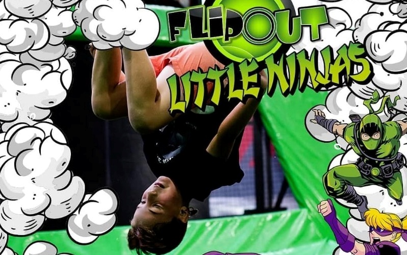 Flip like a Ninja in Term 3 at Flip Out Gosford’s Kids’ Ninja Classes!