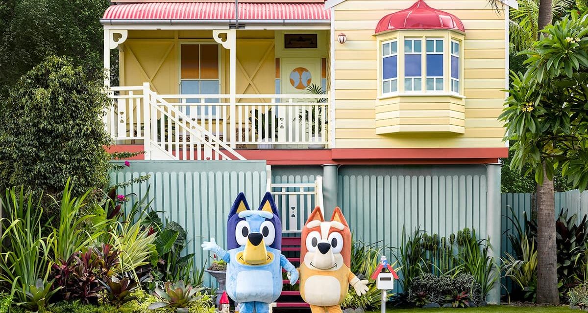 Bluey’s house has been listed on Airbnb and one lucky family will get to stay!