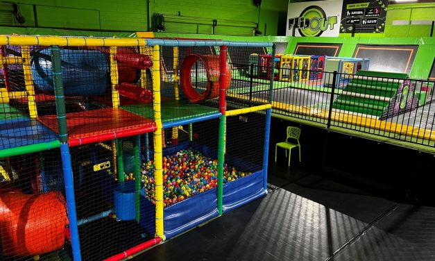 Get a FREE Coffee at Flip Out Playgroups + Check Out the BRAND NEW Play Maze!