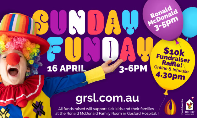 Sunday Funday at Gosford RSL – over $10,000 in prizes to be won!