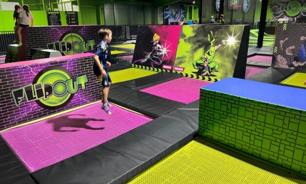 Have you heard? Flip Out Gosford has reopened after an epic renovation! It’s now a trampoline park, ninja course, parkour arena and indoor play centre in one!