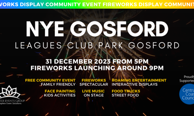 Celebrate the Start of 2024 with Fireworks and a Festival at Gosford Waterfront this New Year’s Eve