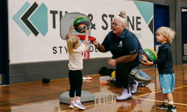 Enrol in Mini Hoopers – a BRAND NEW  basketball program for tiny tots at Breakers Stadium, Terrigal