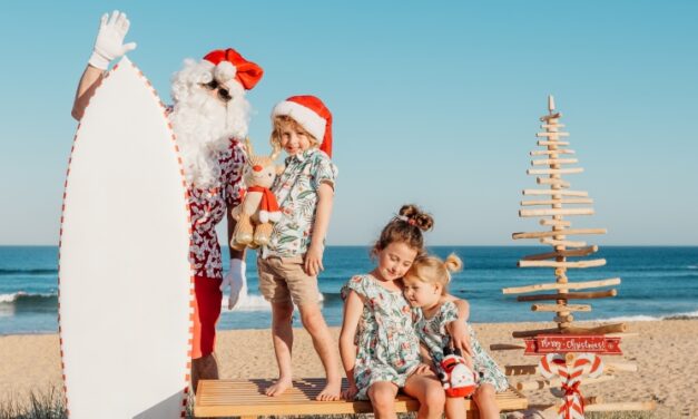 The best Santa Photos and Festive Photos on the Central Coast for 2024!